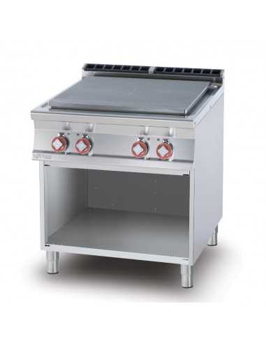 Cucina elettrica - Tuttapiastra - cm 80 x 90 x...