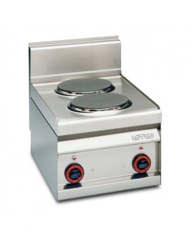 Electric cooker - N. 2 round plates - cm 40 x 65 x 29 h
