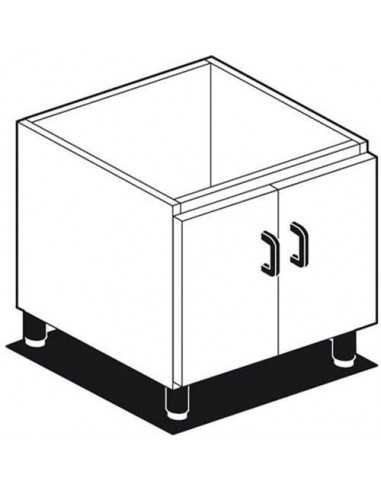 Mobile base con porta - Dimensioni cm 60 x 56,5 X 58 h