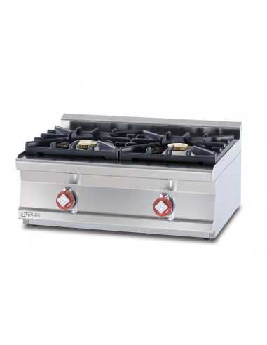 Gas cooker - N. 2 fires - cm 80 x 60 x 28 h