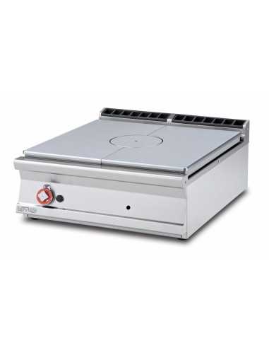 Professional Gas Stove - Plate - 80 x 90 x 28 cm h