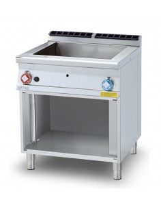 Professional gas-fired water bath - N. 1 GN 2/1 + N. 2 GN...