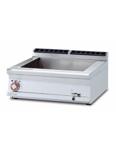 Bagnomaria a gas - N. 1 x GN 2/1 H 15 - cm 80 x 70,5 x 28 h