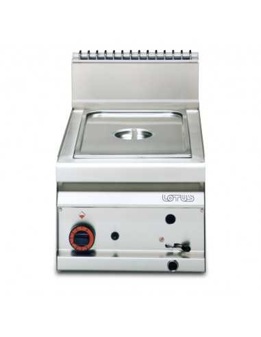 Gas bath - N. 1 x GN 1/1 h 15 - cm 40 x 65 x 29 h