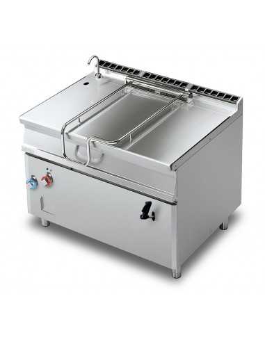 Professional Gas Braising Pan - Tilting -...