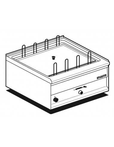 Electric cooker - Capacity 20 liters - cm 60 x 50 x 29 h