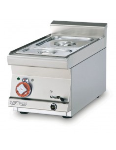 Bagnomaria top elettrico - N .1 x GN 1/2 + GN 1/4 h 15 -...