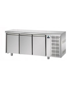 Refrigerated Table with 3 Doors - Temperature +0° +10°C -...