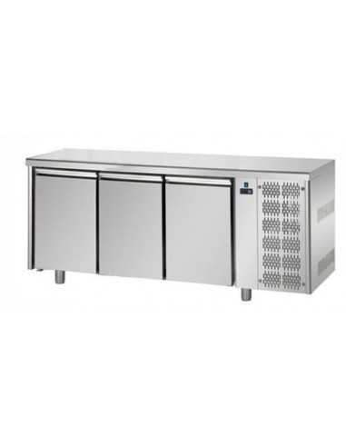 Mesa refrigerada con 3 puertas - Temperatura...