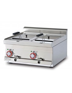 Professional Electric Fryer - Capacity 10+10 liters - 60...