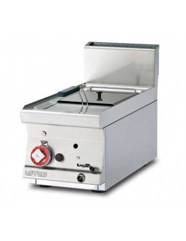 Gas fryer - Capacity liters 8 - cm 30 x 60 x 28 h