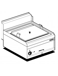 Pastry fryer - Electric - Capacity liters 23 - cm 60 x 65...