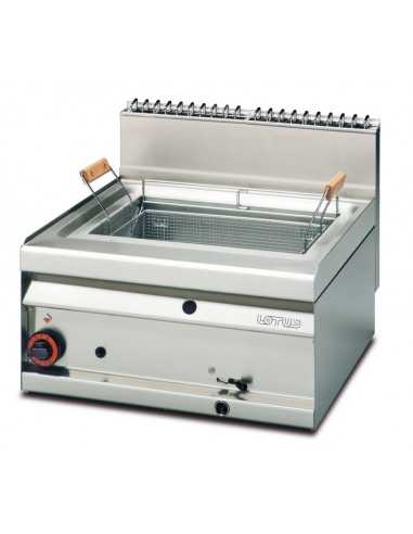 Pastry fryer - A gas - Capacity lt 20 - cm 60 x 65 x 29 h