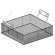 Bath basket for fryer- Dimensions cm 42.5 x 31 x 10 h