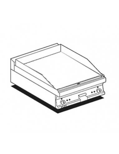 Fry top electric - Smooth plate - Cm 60 x 60 x 28 h