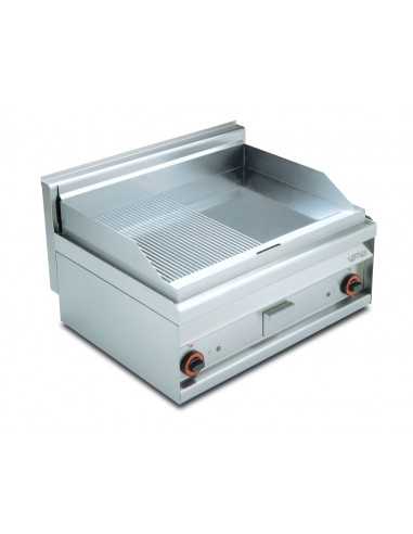 Professional Electric Countertop Fry Top - 1/2...