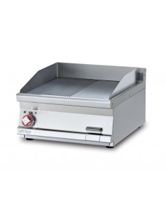 Fry top eléctrico - 1/2 Smooth plate 1/2 Placa cromado -...