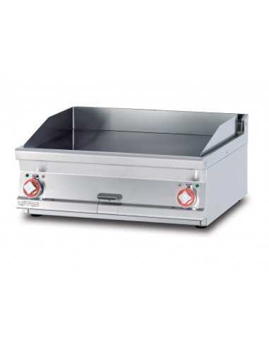 Professional Electric Fry Top - Smooth Chrome...