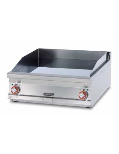 Fry top electric - Smooth plate - Cm 80 x 90 x 28 h