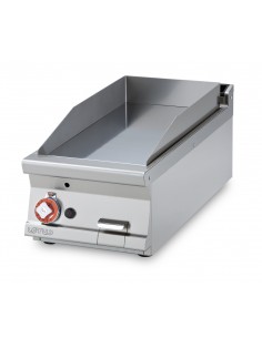 Professional countertop gas fry top - Smooth chrome...