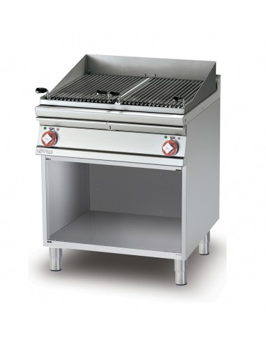 Electric grill - Stainless steel grill - cm 80 x 70,5 x 90 h