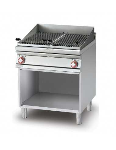 Griglia elettrica - Griglia inox - cm 80 x 70,5 x 90 h