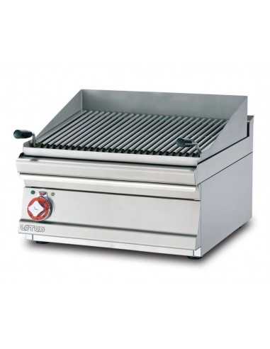 Griglia elettrica - Griglia inox - Cm 60 x 60 x 28 h