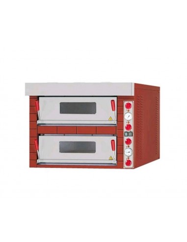 Electric oven - Rustic - pizzas 4+4 (Ø cm 30)- cm 85 x 95 x 70h