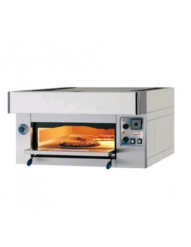 Electric oven - Inox - N. 6 pizzas (Ø cm 30)- cm 100 x 126 x 40 h