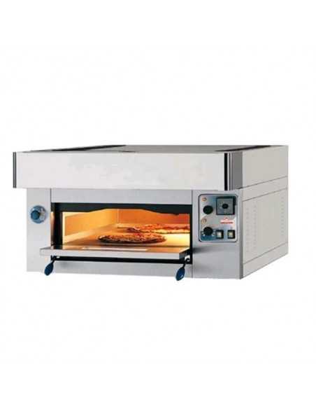 Horno de pizza eléctrico para 8 pizzas - cm 100 x 156 x 40h Horno de pizza eléctrico para 8 pizzas - cm 100 x 156 x 40h