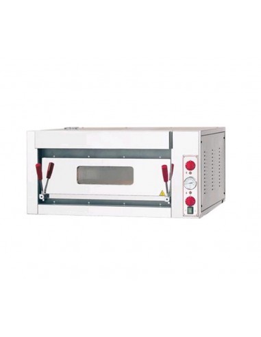 Electric oven - Inox - N.6 pizzas (Ø cm 33)- cm 91 x 117 x 43h