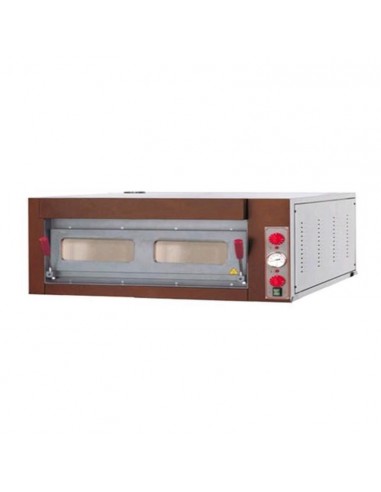Electric oven - Inox - N.9 pizzas (Ø cm 33)- cm 124 x 117 x 43h