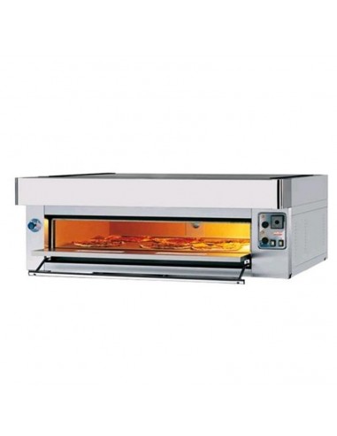Electric oven - Inox - N. 12 pizzas (Ø cm 30)- cm 162 x 126 x 40h