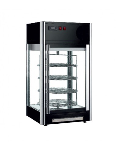Refrigerated display case -Capacita Lt 108 - Temperature +2/+10 °C - Cm 47.5 x 47.5 x 87h