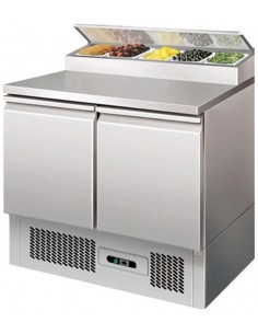 Saladette refrigerata - N. 2 porte - Vetrina...
