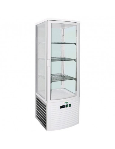Refrigerator cabinet - 4 exhibition sides - Capacity lt 235 - cm 47.3 x 40.5 x 164.2h