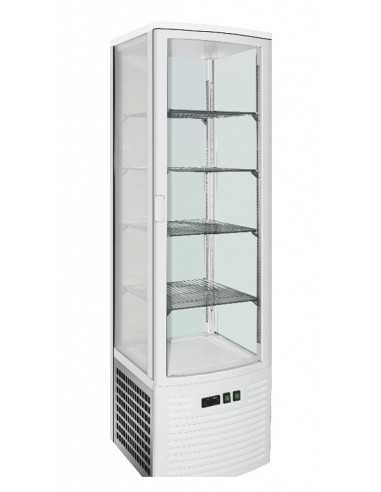 Refrigerator cabinet - N.4-sided glass -...