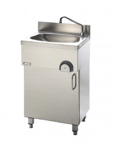 Lavamani su mobile - Anta battente - A pulsante - Cm 50 x...