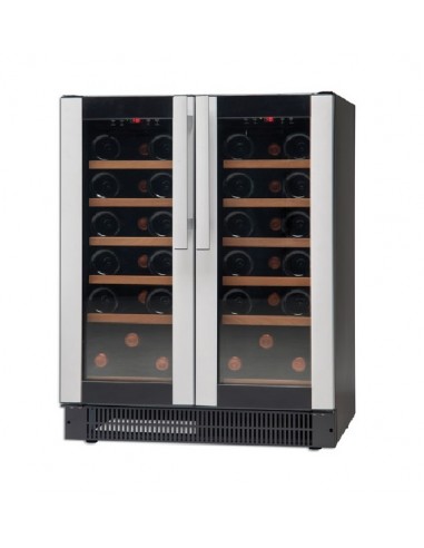 Wine display - Multi-temperature: °C +/+18  / °C +/+18 - Cm 60 x 61 x 82 h