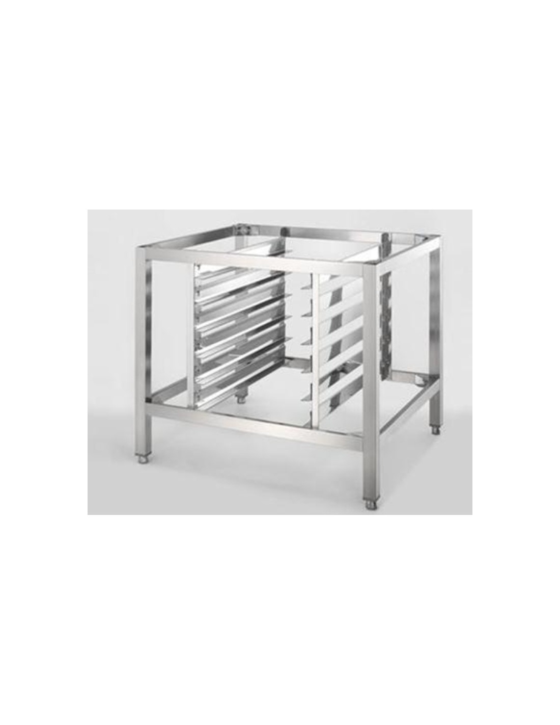 Stainless steel holder with racks - Capacity no. 5 pans - Gourmet - GN1/1 height cm 61