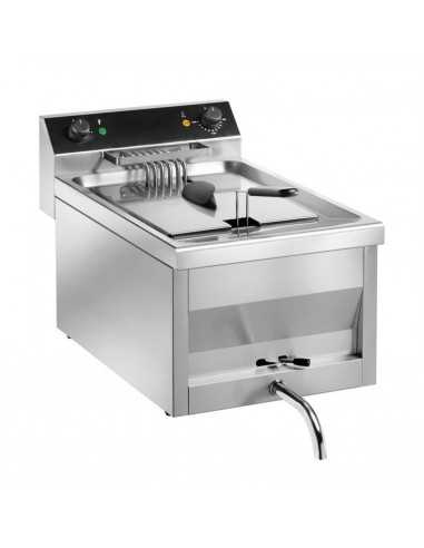 Electric fryer - Capacity liters 18 - Cm  40 x 70 x 32 h