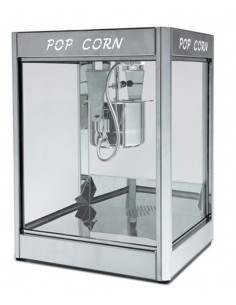 Oil Popcorn Machine - Capacity gr. 600/3 min - Cm 72 x 57...