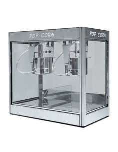 Oil Popcorn Machine - Capacity gr. 600+600/3 min - cm 105...