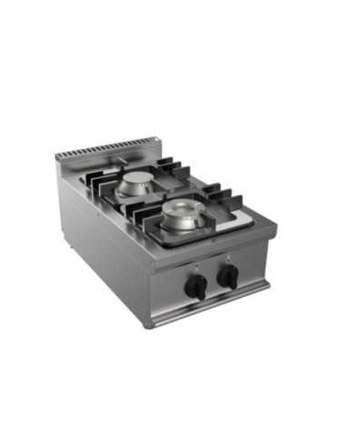 Gas cooker - N. 2 fires - cm 40 x 70 x 27 h