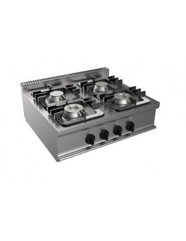 Gas cooker - N. 4 fires - cm 70 x 70 x 27 h