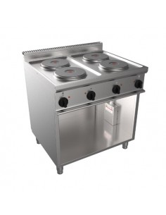 Electric cooker - N. 4 round plates - cm 80 x 70 x 85 h