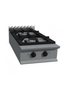 Cocina de gas - N.2 incendios - cm 40 x 90 x 27 h