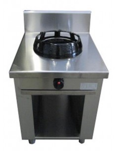 Cucina cinese - Gas - N.1 fuoco - Piano liscio - cm...