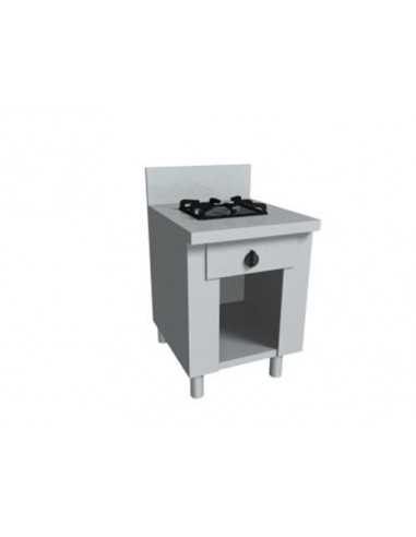 Cucina eurasia - N.1 fuoco - Piano liscio - cm 50 x 70 x 85 h