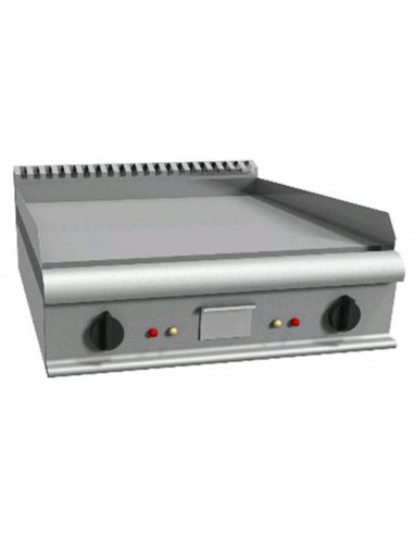 Fry top electric - Smooth plate - cm 80 x 90 x 23 h